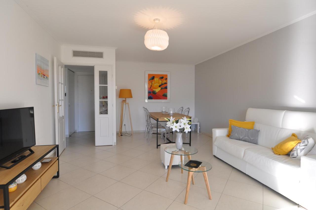 Elegant One-Bedroom Apartment With Swimming Pool - Stayinantibes - Le Vallon Exteriör bild